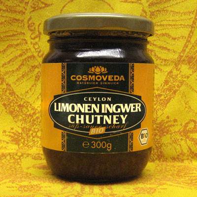 Limonen-Ingwer Chutney