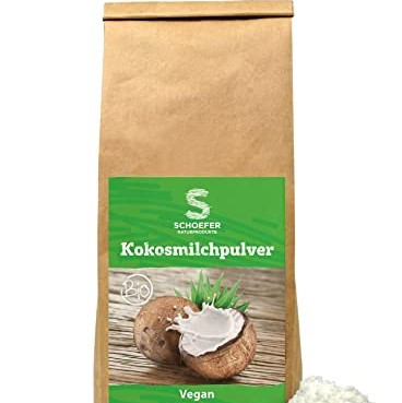 Kokosmilch-Pulver (Bio.) Neues Produkt.