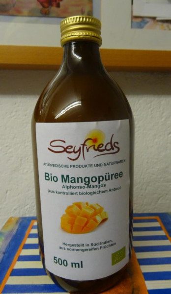 Mango-Püree (Mus.)