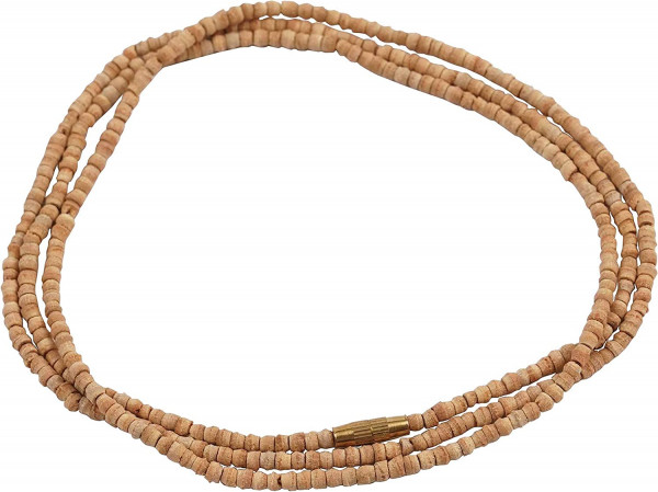 Tulsi-Mala (Kette) mit Silber