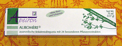 Ayurvedische Zahnpasta von Auromêre