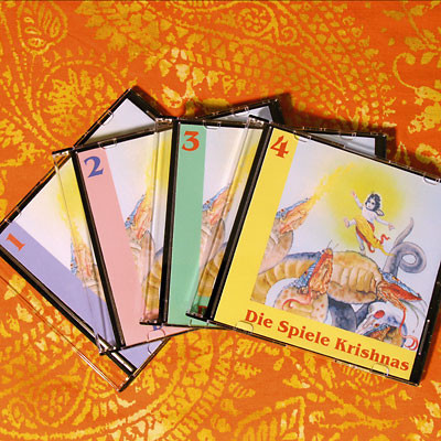 Die Spiele von Krishna (Hörspiel 4 CDs)