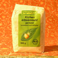 Kichererbsenmehl in Bio-Qualität Kichererbsenmehl in Bio-Qualität